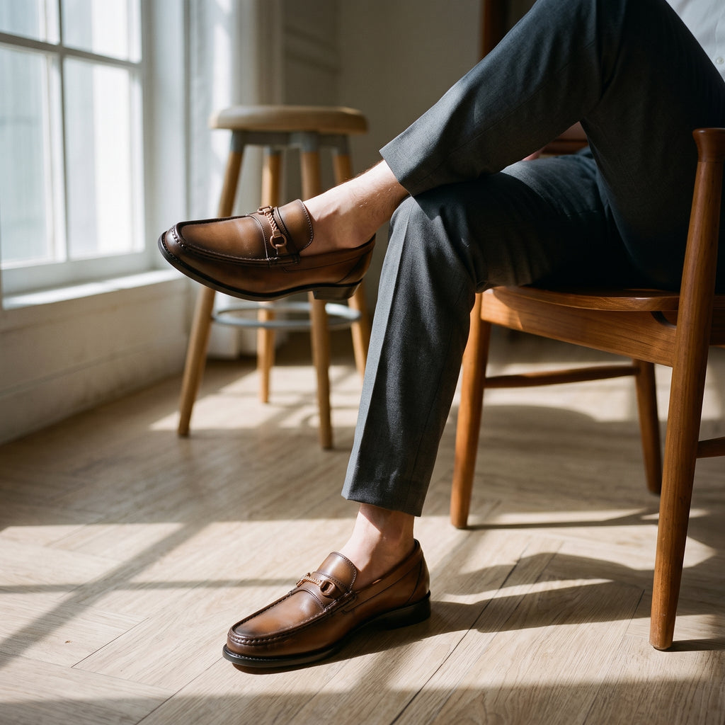 Loafer 1203 Herraje Miel